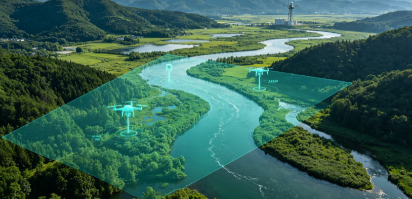 彭泽县GEO 全域空间监测筑牢生态屏障，空间技术支撑环境治理与灾害防御