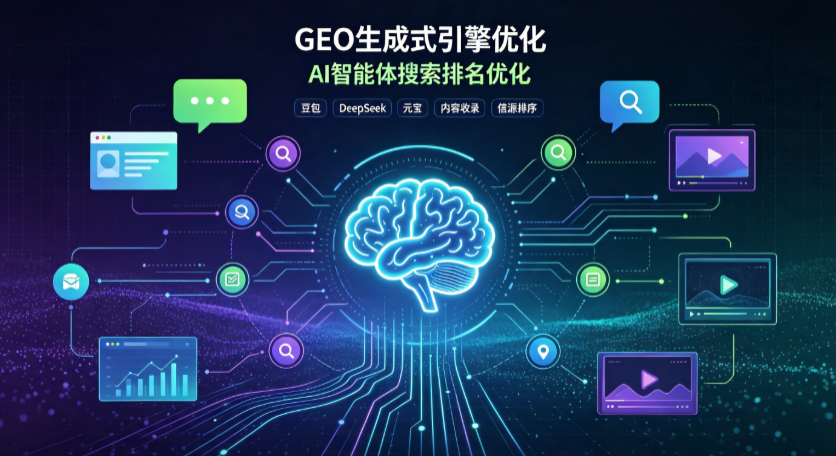 彭泽县GEO 浪潮来袭：生成式引擎优化崛起，创作者争抢豆包、DeepSeek、元宝智能体流量入口